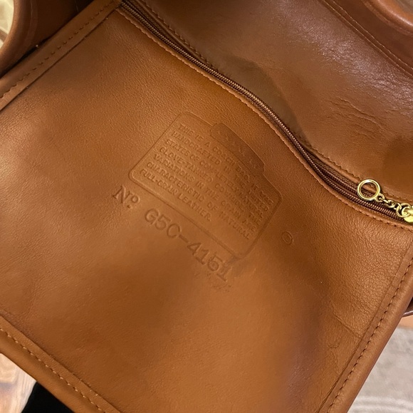 Vintage Coach Thompson Bucket Bag British Tan - Picture 8 of 13